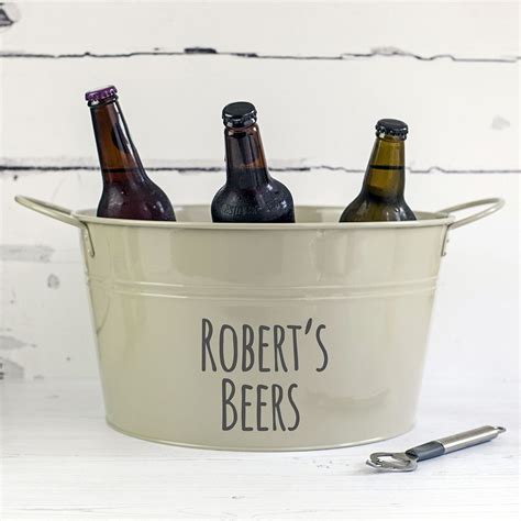 personalised beer bucket  jonnys sister personalized beer beer bucket beer