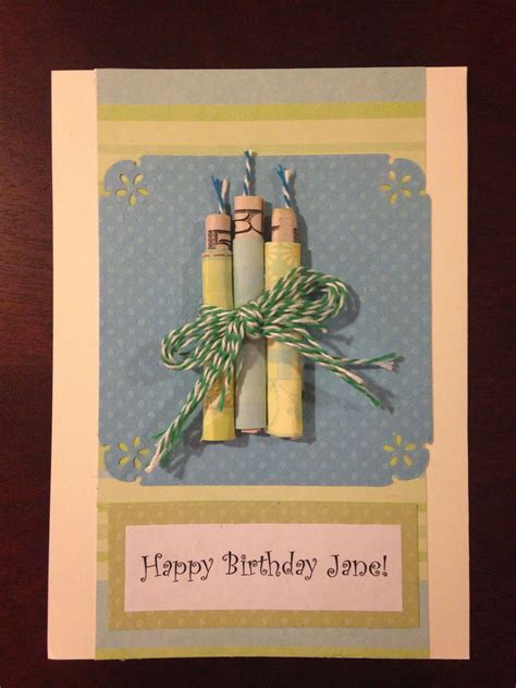 money birthday card birthday cards birthday crafts