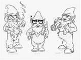 Gnome Gnomes Drawing Garden Lawn Coloring Drawings Pages Concepts Simple Draw Sketches Goosebumps Revenge Easy Pitch Bunch Animation Put Together sketch template