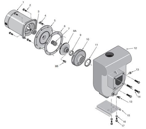 sta rite  series lawn irrigation pump parts diagram