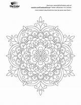 Cross Mandala Coloring Freebie Friday Choose Board Color Pages sketch template