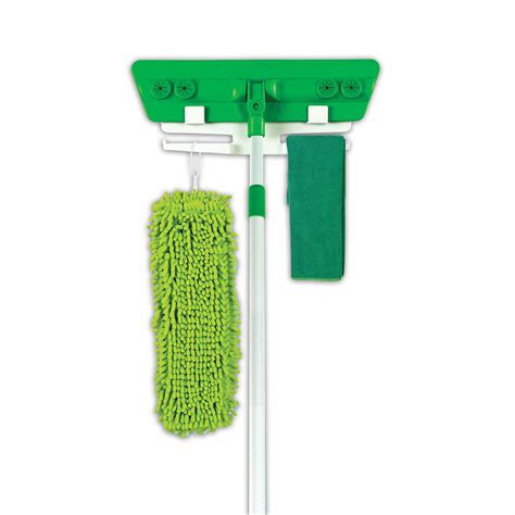 quick clean  green microfiber mop  cloth deluxe set twin towers trading