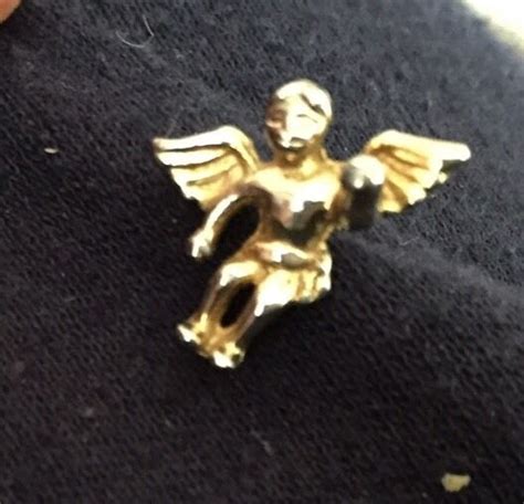 lot of 2 guardian angel angels lapel pins brooch hallmark tandt 0 7
