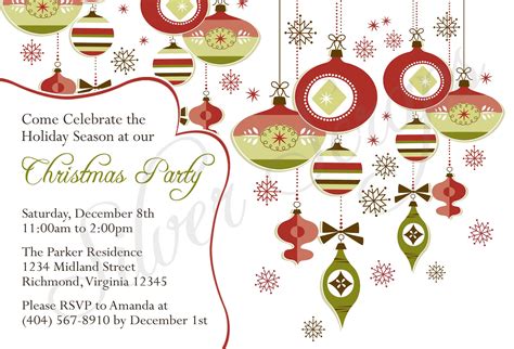 finding beauty  life christmas  holiday party invitations