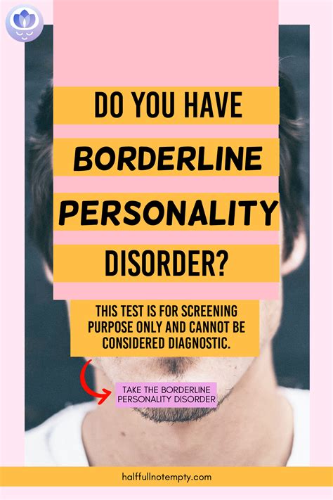pin  borderline personality disorder