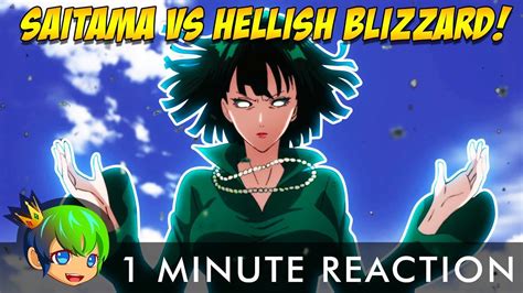 Saitama Vs Hellish Blizzard One Punch Man Season 2