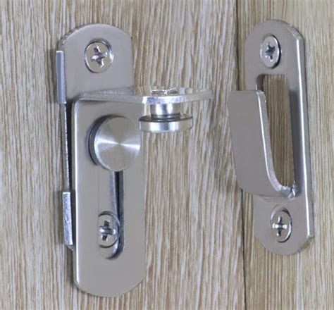 heavy padlock hasp dutydoor hasp latch  degree stainless steel safety angle locking latch