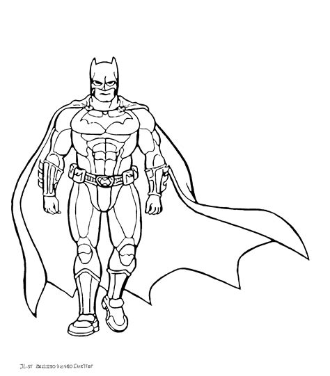 printable coloring pages batman