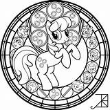 Coloring Stained Glass Line Cheerilee Pony Pages Amethyst Akili Deviantart Little Mlp Disney Princess Adult Books Sheets Mandala Colouring Book sketch template