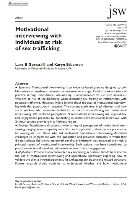 pdf motivational interviewing with individuals at risk