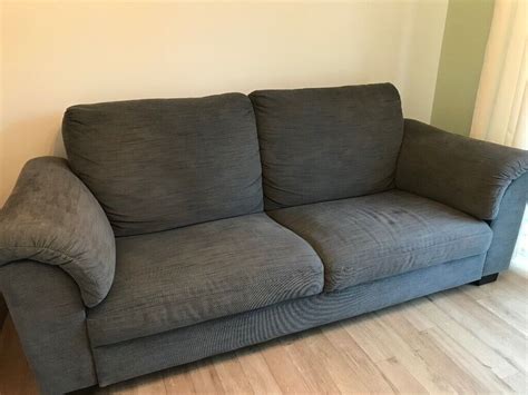 sofa grey ikea  seater collection   dereham norfolk