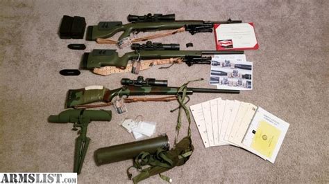 Armslist For Sale Trade Usmc M40a1 M40a3 And M14 M1a