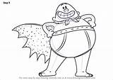 Underpants Captain Coloring Pages Draw Movie Drawing Toilet Printable Drawings Cartoon Step Sketch Template Lego Color Getdrawings Getcolorings America Drawingtutorials101 sketch template