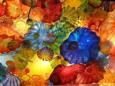 Chihuly Ceiling Panel Seattle Витражи