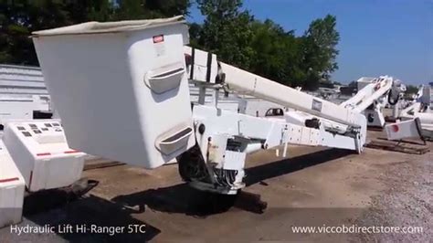 hydraulic lift boom  ranger tc  ft youtube