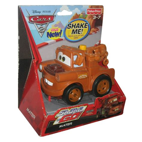 disney pixar  cars  fisher price shake   mater vehicle toy