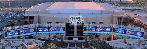 glendale arena announces  naming rights partner desert diamond arena