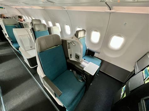 aer lingus business class economy  class review