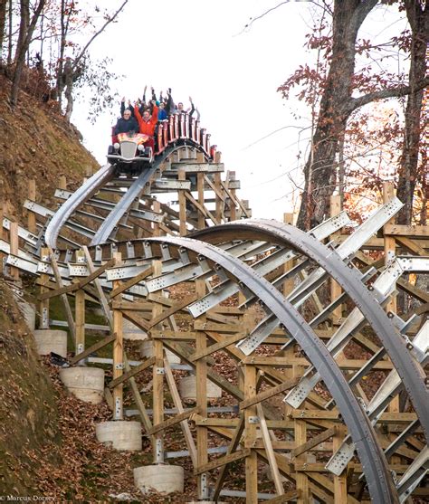 wildest wooden roller coasters  earth