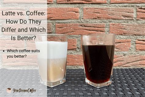 latte  coffee    differ