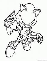 Sonic Coloring Pages Coloring4free Printable Boys Cool sketch template