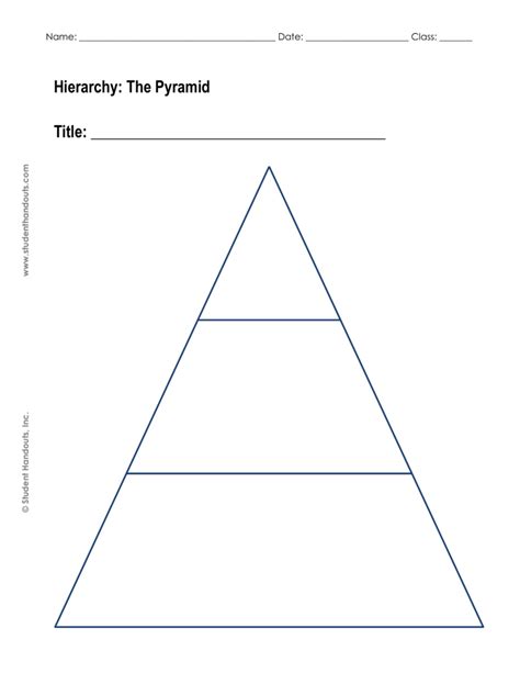 level printable blank pyramid chart