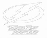 Nhl Lnh Lightning Panthers Coloriages Predator sketch template
