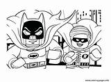 Batman Lego Coloring Pages Robin Movie Comics Dc Ninjago Super Superhero Zane Heroes Car Colouring Spiderman Printable Print Baby Coloriage sketch template