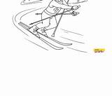 Kolorowanki Zimowe Sporty Rysunek Olimpiada Zimowa Kolorowanka Narciarz Narciarskie Slalom Skoki Gigant Malowanki Obraz Sportowe Drukowania sketch template