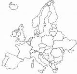 Europe Map Blank Eastern Coloring Maps Pages Color Print Colouring Large Countries Template Physical Europee Results sketch template