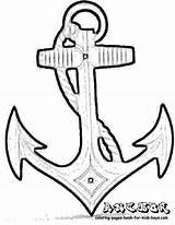 Anchor Coloring Pages Getdrawings Printable Popular Getcolorings sketch template