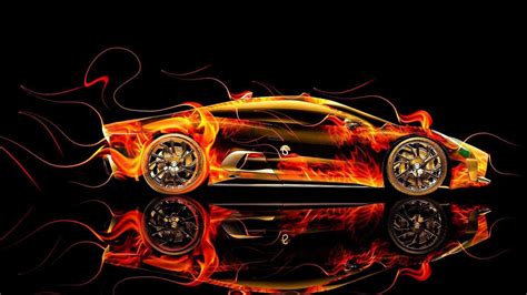 fire  car background kolpaper awesome  hd wallpapers