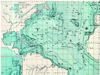 ocean floor bathymetry river sea depth oceans percentage types