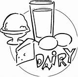 Dairy Coloring Pages Clipart Cliparts Clipartbest Food Super Template Library Popular sketch template