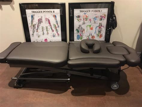 massage therapy custom made electric table north saanich and sidney