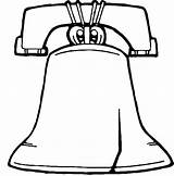 Bell Liberty Coloring Pages Drawing Clipart Bells Getdrawings Clipartmag Comments sketch template