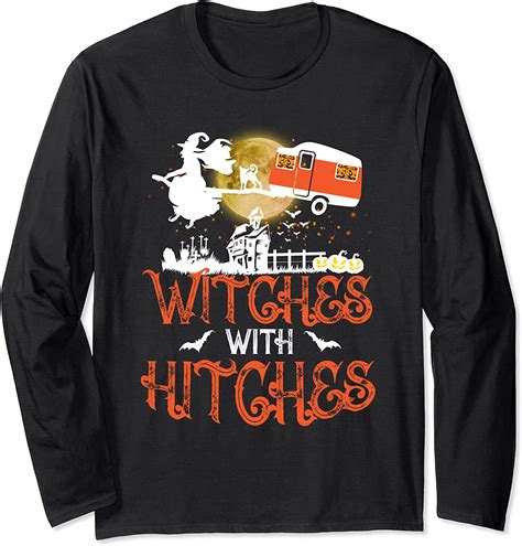 witches with hitches costume halloween camping long sleeve