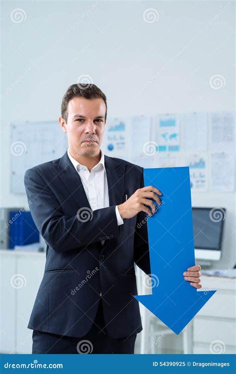 business loss stock image image  pointing marketing