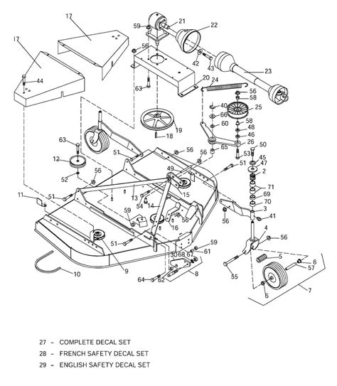 woods rm parts diagram  comprehensive guide  maintaining  mower
