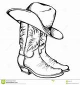 Cowboy Boots Hat Coloring Cowgirl Drawing Pages Clipart Clip Cowboys Western Boot Cow Dallas Wedding Logo Tattoo Drawings Shoe Boy sketch template
