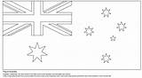 Flag Coloring Australian Pages Australia Printable Cup Flags Supercoloring Commonwealth Drawing Group Oceania Kids Puzzle Paper Categories sketch template