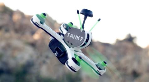 robots blog tanky drone introduces  insanely fast fpv racing quadcopter news  robots