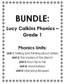 lucy calkins condensed phonics lessons phonics phonics workshops