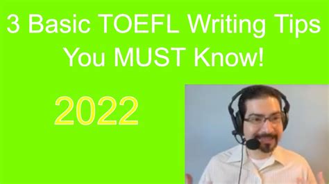 basic toefl writing tips     joseph  notefull