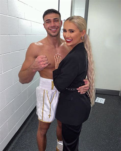 Molly Mae Hague Goes Wild As Tommy Fury Knocks Out Opponent In First