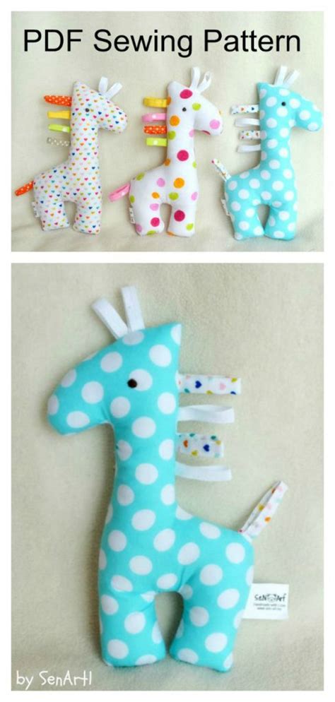 adorable giraffe sewing patterns