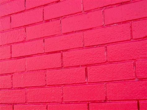Pink Brick Bright Pink Walls Pink Decoration Website