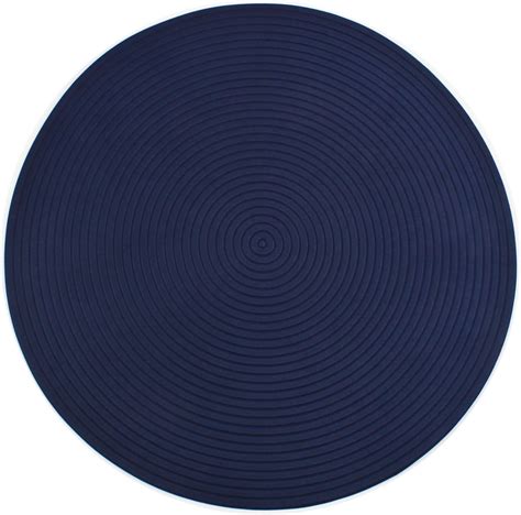 bolcom yong rond placemat  cm donkerblauw