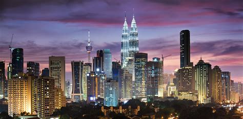 Kuala Lumpur Skyline At Night Nigeria Mortgage Refinance