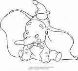 Dumbo Coloring Clown Drawing Pagliaccio Printable Pages sketch template